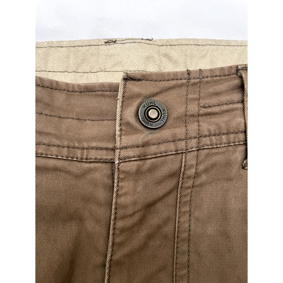 KUHL Rebel Pants Mens 36x32 Brown Vintage Patina Dye Articulated Knee Hiking - Picture 14 of 16